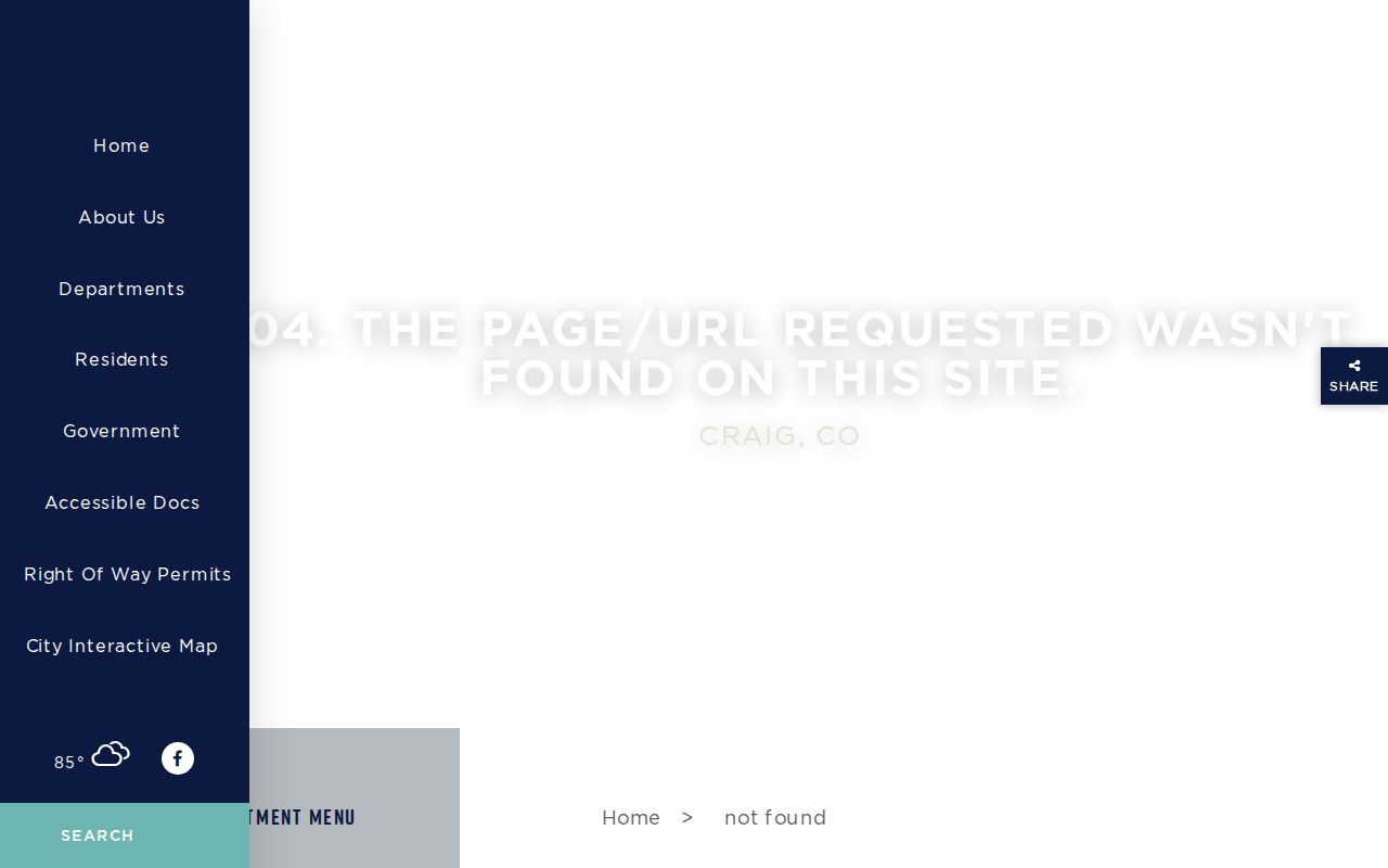 Craig Municipal Court criminal records source